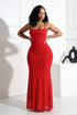 Callie Mesh Rhinestone Maxi Dress